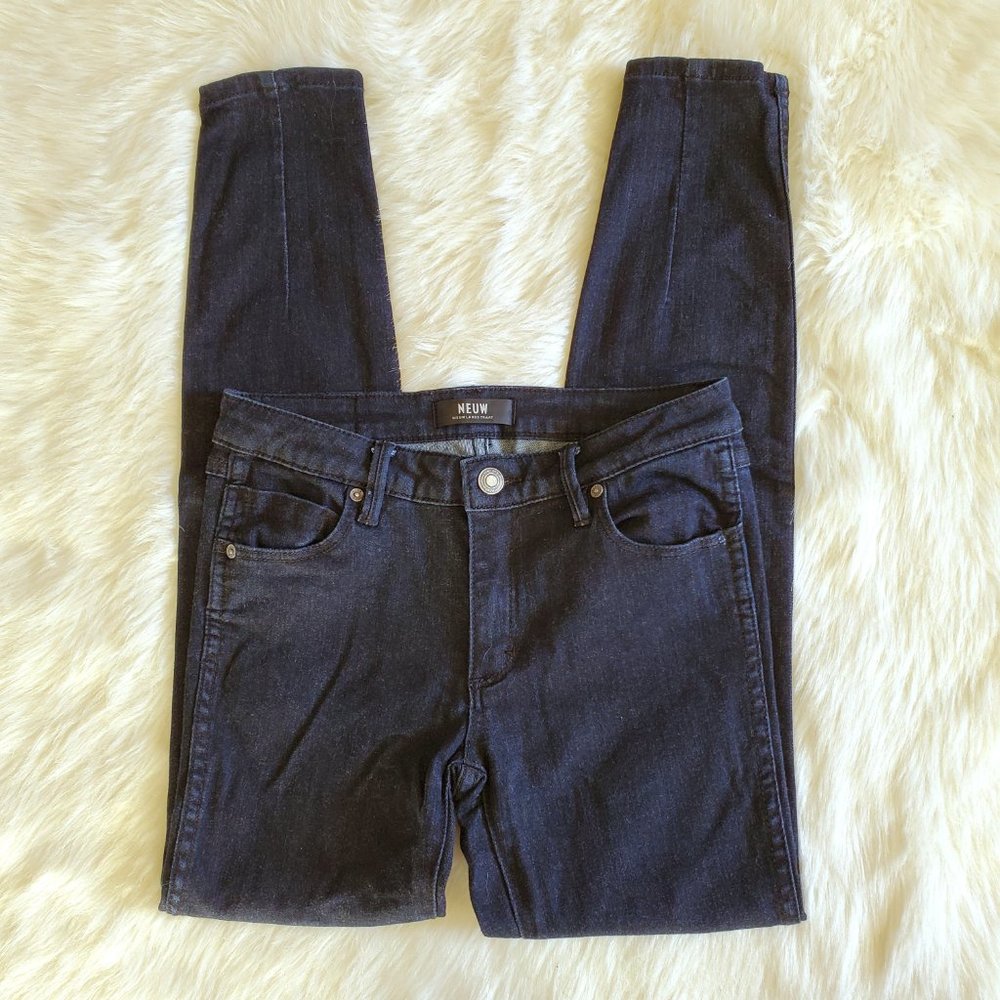 Neuw Razor Skinny Dark Indigo Wash Jeans Size 26 - Picture 5 of 13